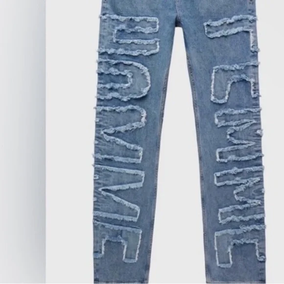 New-Homme Femme Twilight light blue jeans